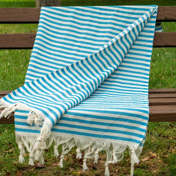 All Organic Cotton Turkish Peshtemal - Picture 3 of 9